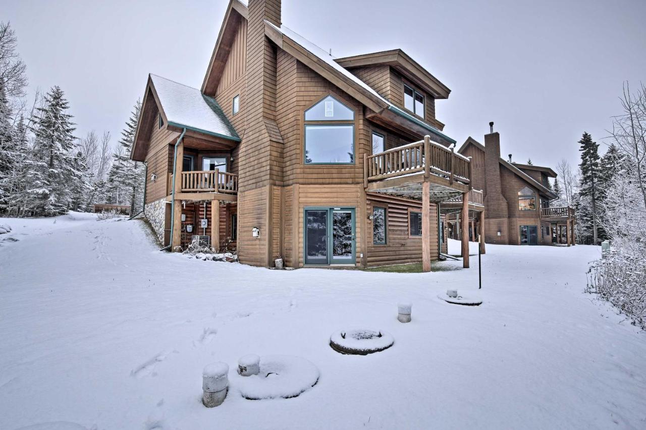 Comfy Lutsen Mountain Villa With Balcony And Grill Екстериор снимка